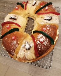 Rosca Cajeta con nuez